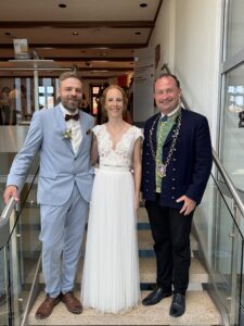 HERZLICHEN GLÜCKWUNSCH AN JESSICA VOLLMUTH UND MARTIN SCHUBERT