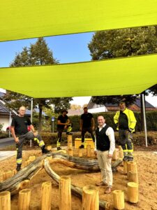 NEUE ATTRAKTION FÜR DEN MARGARETHE-SCHREIBER-SPIELPLATZ