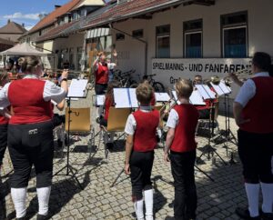 TAG DER OFFENEN T&Uuml;R BEIM SPIELMANNS- UND FANFARENZUG GRAFENRHEINFELD