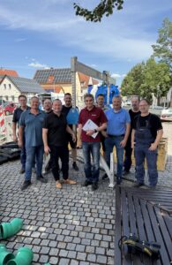 NEUE PUMPEN F&Uuml;R DAS PUMPWERK AM MARKTPLATZ