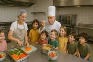 K&uuml;chenhilfskraft (m/w/d)  f&uuml;r unsere Kita-K&uuml;che gesucht